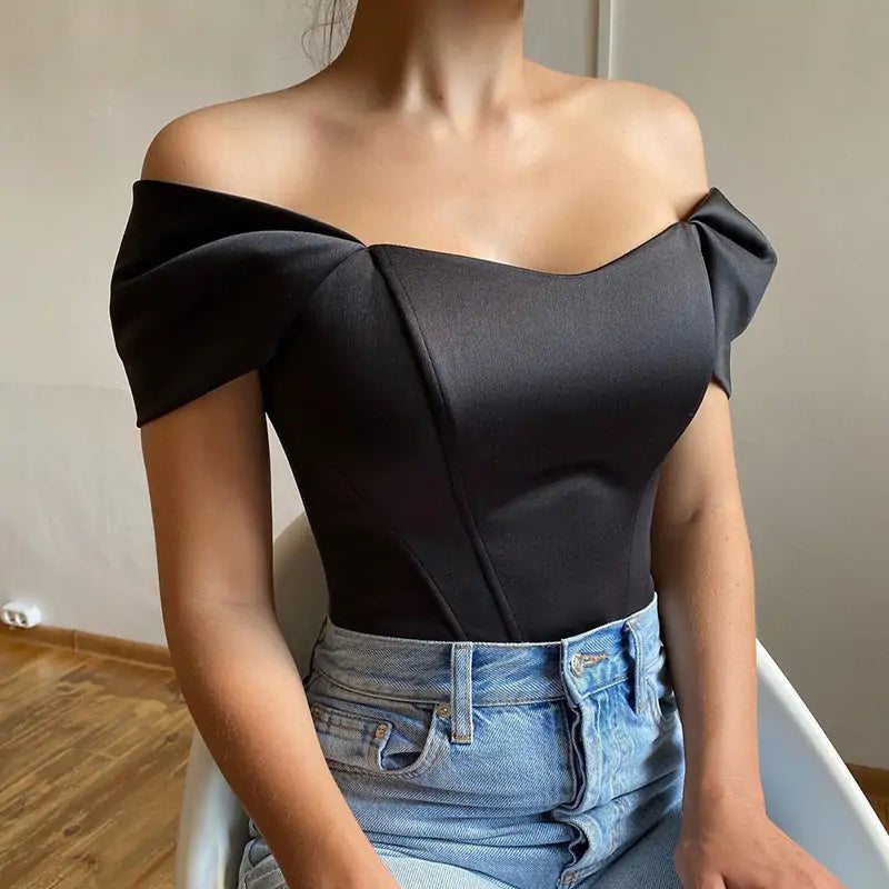 Top Elegante de Satén