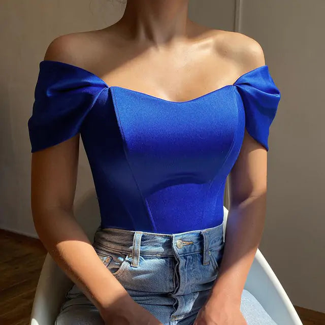 Top Elegante de Satén